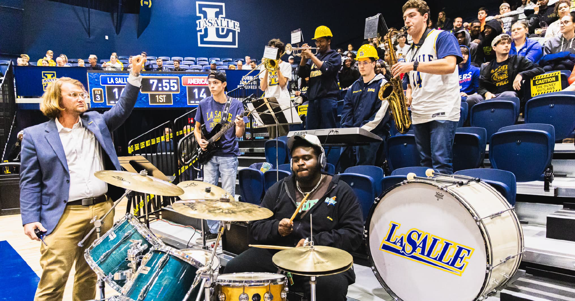 Turner Gray Leads New Era For La Salle’s Pep Band