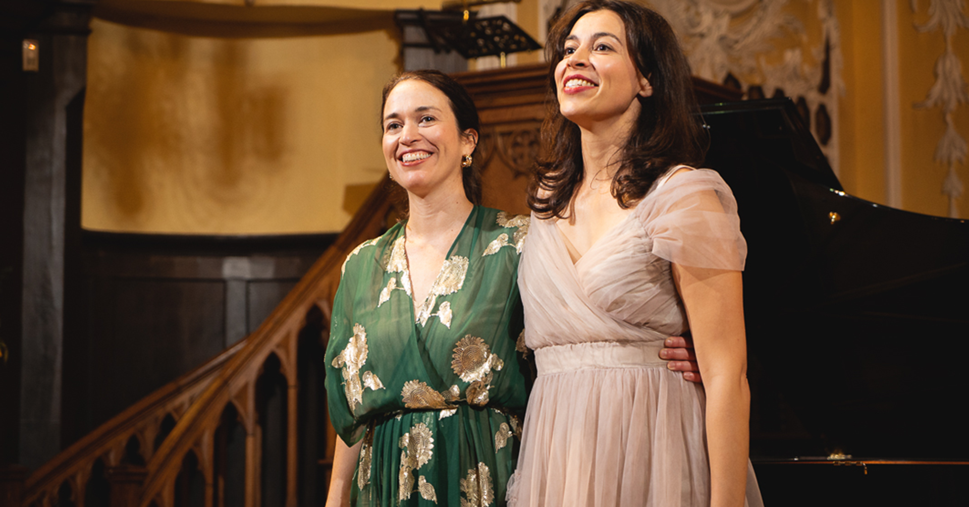 A photo of Deirdre Brenner and Sibila Konstantinova.