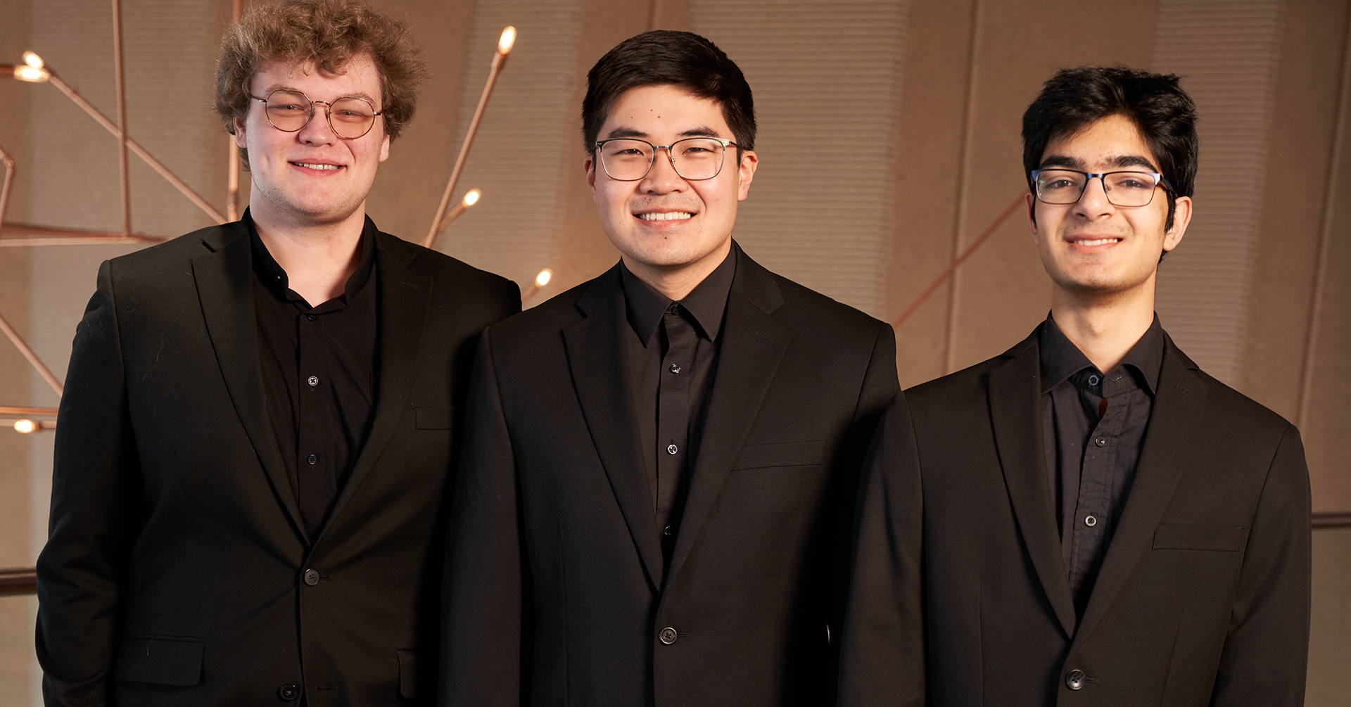 A photo of the Perlman Piano Trio.