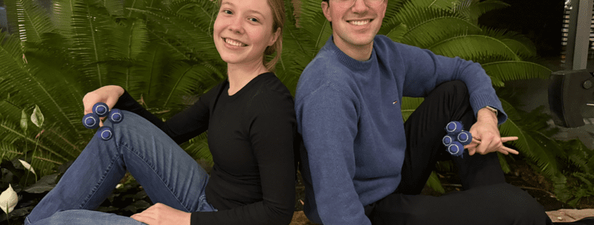 A photo of Cadie Strahota and Ravlin Frantz