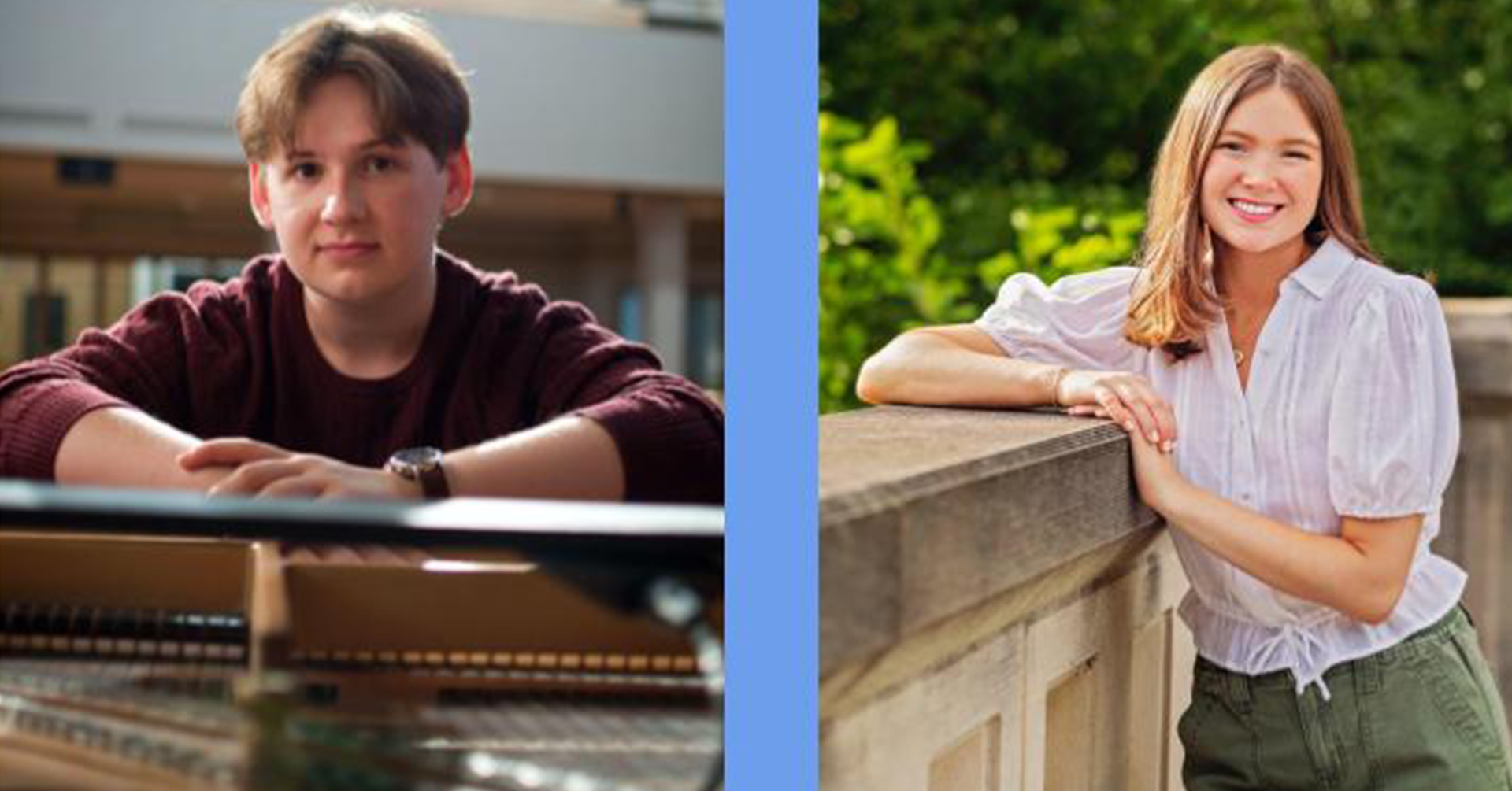 A photo of Matthew Jordan and Rebecca Redlich.