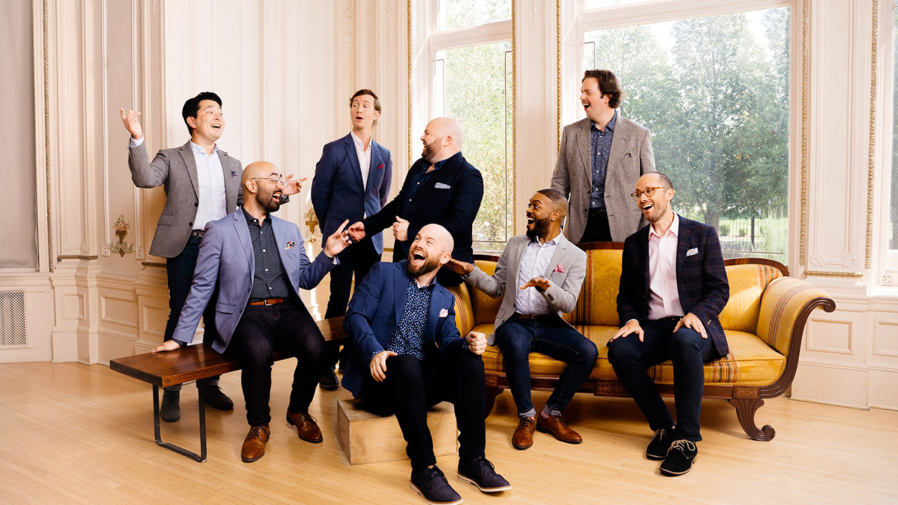 A photo of vocal ensemble Cantus.